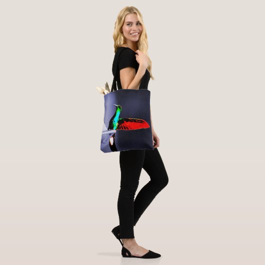 Farbenfroh Hummingbird Tasche (Am Model)
