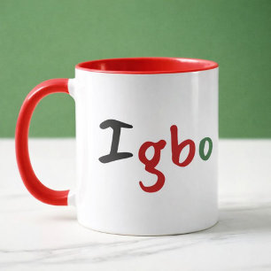 farbenfroh Igbo Pan African Tasse