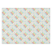 Farbenfroh ist die Saison zu fröhlichem Text Tischdecke (Vorderseite (Horizontal))