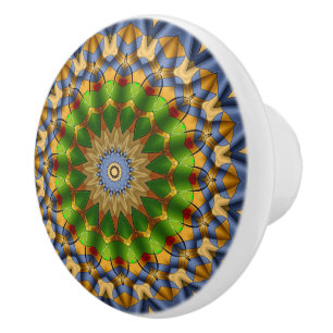Farbenfroh Kaleidoskop Keramikknauf