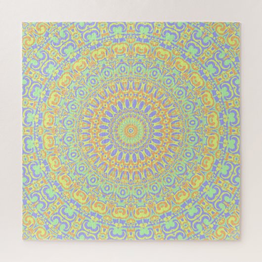 Farbenfroh Kaleidoskop Puzzle (Vertikal)