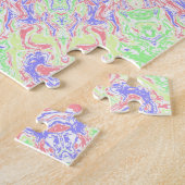 Farbenfroh Kaleidoskop Puzzle (Seite)