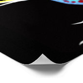 Farbenfroh-Kilifish-Poster Poster (Ecke)