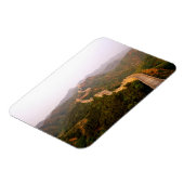 Farbenfroh landschaftlich an der großen Mauer der  Magnet (Linke Seite)