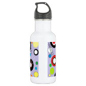 Farbenfroh Lilac Trinkflasche (Rückseite)