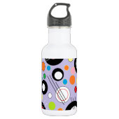 Farbenfroh Lilac Trinkflasche (Vorderseite)