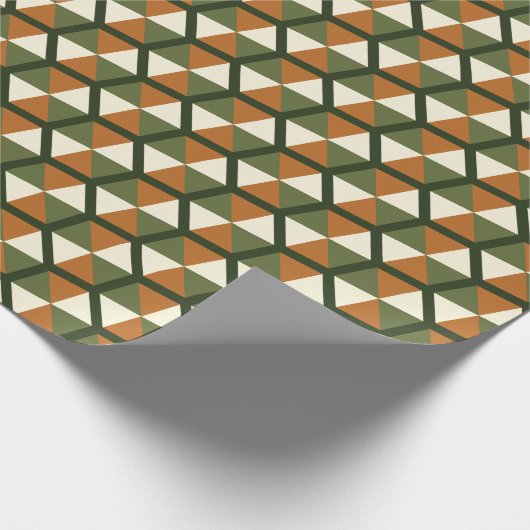 Farbenfroh, luxuriös und freundlich, Baby Boy Bab Geschenkpapier (Ecke)