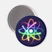 Farbenfroh Magnet (Vorderseite/Rückseite)