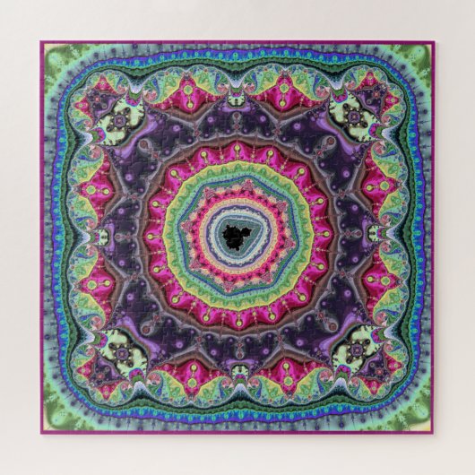 farbenfroh Mandelbrot Puzzle (Horizontal)