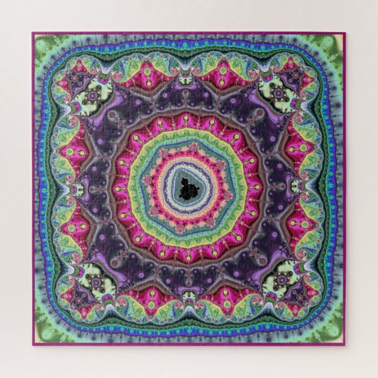 farbenfroh Mandelbrot Puzzle (Vertikal)