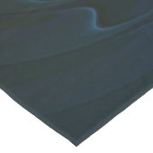 Farbenfroh mit blauem, modernem Abstraktem Fraktal Tischdecke (Schrägansicht)