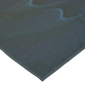 Farbenfroh mit blauem, modernem Abstraktem Fraktal Tischdecke (Schrägansicht)