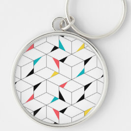 Farbenfroh, modern, fröhlich, trendig und fröhlich schlüsselanhänger