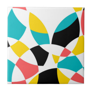 Farbenfroh, modern, trendig, cool, einzigartig run fliese