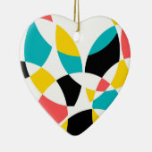 Farbenfroh, modern, trendig, cool, einzigartig run keramik ornament (Rechts)