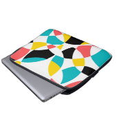 Farbenfroh, modern, trendig, cool, einzigartig run laptopschutzhülle (Vorne Knopf)