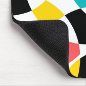 Farbenfroh, modern, trendig, cool, einzigartig run mousepad (Ecke)