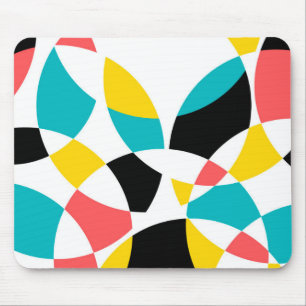 Farbenfroh, modern, trendig, cool, einzigartig run mousepad