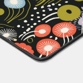 Farbenfroh, modern und blumenbotanisch schreibtischunterlage (Ecke)