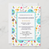 Farbenfroh Moderner Pessach Einladungen (Vorderseite)