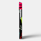 farbenfroh Monarch Butterfly Phone Case pink blau (Rückseite / Links)