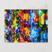 farbenfroh Murano Postkarte (Vorderseite)