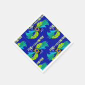 Farbenfroh Napkin mit afrikanischem Stoffmuster Serviette (Ecke)