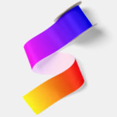 Farbenfroh Neon Ribbon Satinband (Rückseite)