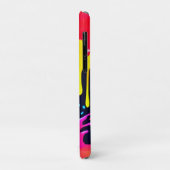 Farbenfroh Neonpaint Spritzer Art Case-Mate iPhone Hülle (Hinten/Links)