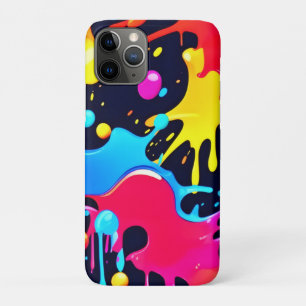 Farbenfroh Neonpaint Spritzer Art Case-Mate iPhone Hülle