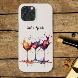 Farbenfroh nur einen Tropfen Wein Case-Mate iPhone Hülle