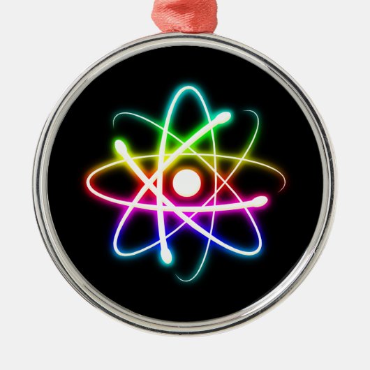 Farbenfroh Ornament Aus Metall (Vorne)