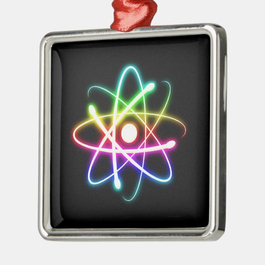 Farbenfroh Ornament Aus Metall (Links)