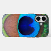 Farbenfroh Peacock Feather Eyespot Case-Mate iPhone Hülle (Rückseite (Horizontal))
