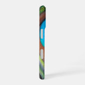 Farbenfroh Peacock Feather Eyespot iPhone 16 Hülle (Rechte Seite)