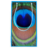 Farbenfroh Peacock Feather Eyespot Kleine Geschenktüte (Vorderseite)