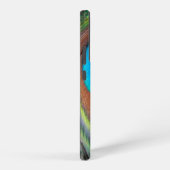 Farbenfroh Peacock Feather Eyespot Samsung Galaxy Hülle (Rechte Seite)