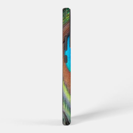 Farbenfroh Peacock Feather Eyespot Samsung Galaxy Hülle (Rechte Seite)