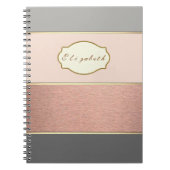 Farbenfroh - Personalisiert Notizblock (Vorderseite)