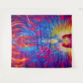 farbenfroh Phoenix Wandteppich (Vorderseite (Horizontal))