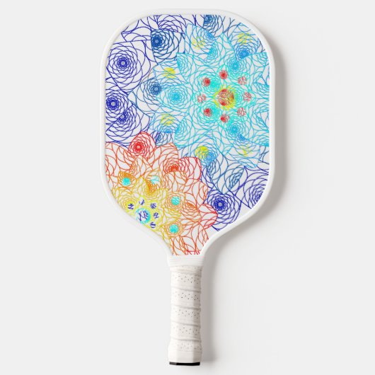 Farbenfroh Pickleball Schläger (Rückseite)