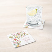 Farbenfroh Rechteckiger Pappuntersetzer (Vor Ort)