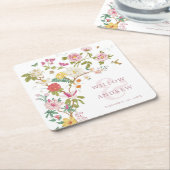 Farbenfroh Rechteckiger Pappuntersetzer (angewinkelt)