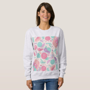 Farbenfroh Retro Pastel Aesthetic Hoodie