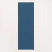 Farbenfroh rosa bis grüner Himmelswald Yogamatte (Rückseite)