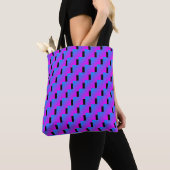 Farbenfroh Rosa Blue Zigzag Lila 4Alexa Tasche (Von Nahem)