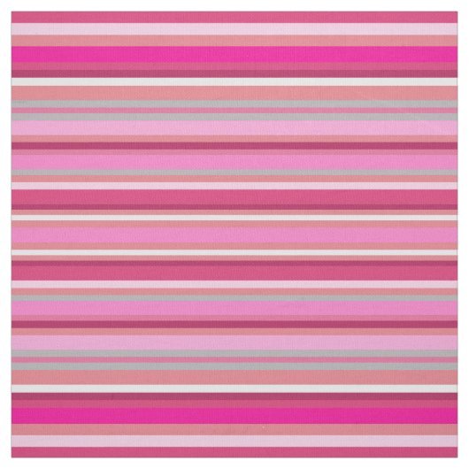 Farbenfroh, rosa und weiß gestreift, stoff (Muster)
