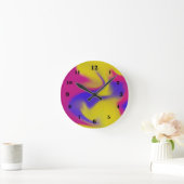 farbenfroh runde wanduhr (Zuhause)
