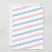 Farbenfroh schreien wir vier Eiscreme am vierten G Einladung (Rückseite)