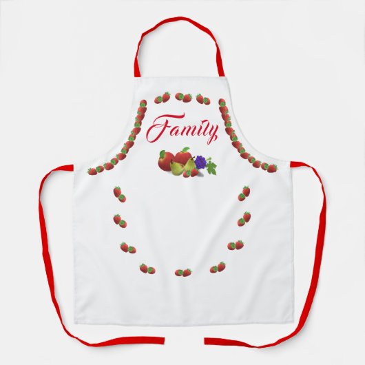 Farbenfroh Schürze (Vorderseite)